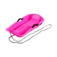 thumbnail image 3 of Lipstore Traîneau de Neige Robuste avec Corde de Traction Multifonction avec Frein Traîneau de Descente Rose, 3 of 8