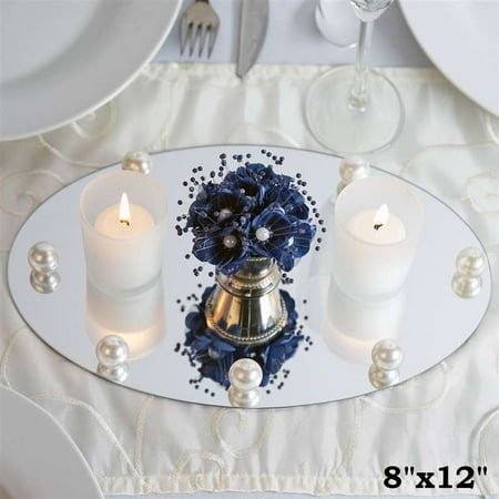 4 Pack 12 Oval Gl Mirror Wedding Table Centerpiece Decoration 4 Pack 12 Oval Gl Mirror Wedding Table Centerpiece Decoration