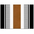 thumbnail image 2 of Boho Area Rug 5'x8' Brown and Black Striped Tribal Farmhouse Style Washable Area Rugs Non Shedding Floor Carpet Rubber Backing Non-Slip Indoor Mats for Living Room Bedroom Kitchen, 2 of 8