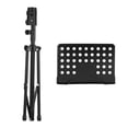 thumbnail image 4 of Portable Metal Music Stand Detachable Musical Instruments for Piano Violin Guitar Sheet Music Black, 4 of 7
