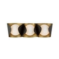 thumbnail image 5 of Minka Lavery 3773 Flare 3 Light 24" Wide Bathroom Vanity Light - Dark Bronze / Legacy, 5 of 7