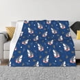 thumbnail image 1 of Balery Cute Shark Manta de Franela con Dibujo, Lujo Ultra Suave y Cálido, Antipelusa y Resistente a las Arrugas para Cama, Sofá, Camping -50"x40", 1 of 6