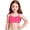 E175 Pink1, variant on Likimi Children Girls Swim Bikini Tops Summer Solid Color Sleeveless Crew Neck Breathable Soft Swimwear For Swim Beach Black Size 5-6 Years