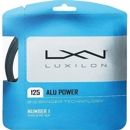 UPC: 0851589000192 | LUXILON Big Banger ALU Power Ice 1.25 Tennis String Set