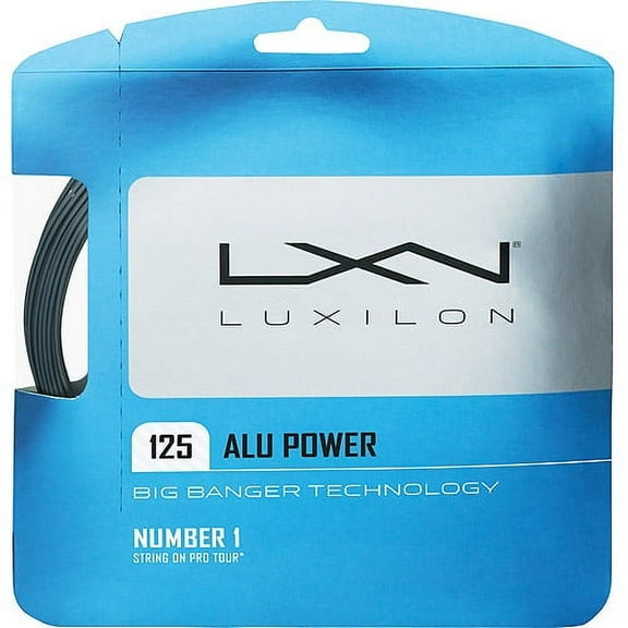 LUXILON Big Banger ALU Power Ice 1.25 Tennis String Set