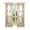 Cute Cat Drink Bubble Tea, variant on Sheer Curtains 2 Panels Set Grommet Drapes Window Treatments Light Filtering for Bedroom Living Room W42 x L63 Love Heart with Roses