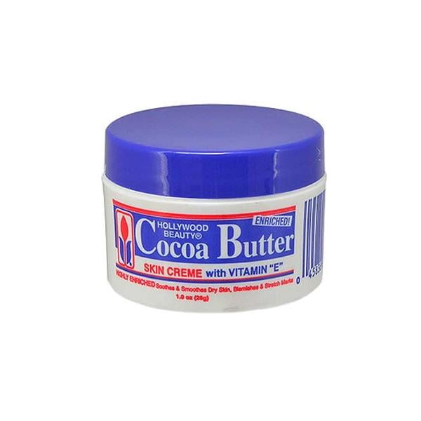Hollywood Beauty Cocoa Butter Skin Creme 1 Oz.