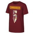 thumbnail image 2 of Youth Outerstuff Jayden Daniels Burgundy Washington Commanders Mainliner Drip Player Name & Number T-Shirt, 2 of 3