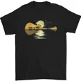 thumbnail image 1 of Pegacle Guitar Reflection Guitarist Bass Acoustic Mens Woman T Shirtt, 1 of 3