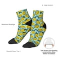 thumbnail image 6 of Pofeuu Lemon Print 30cm Socks, Adult Running Hiking Socks for Youth and Adult, 6 of 7