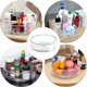 thumbnail image 5 of Especiero giratorio, bandeja giratoria de plástico, bandeja giratoria para especias, especiero transparente para despensa, nevera, aceite de cocina, 5 of 5