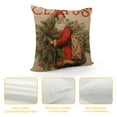 thumbnail image 4 of Nawypu Christmas Pillows Canvas Throw Pillow Covers Angel Pillows Vintage Holiday Decor Farmhouse DecorMany Sizes for Sofa Couch Christmas Thanksgiving Day, 4 of 5