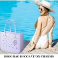 thumbnail image 4 of Bogg Bag Accessories,Bogg Bag Charms Keychain for Women Girls,Letter Charms for Beach Bitty Bogg Handbags Tote Bags, 4 of 10