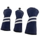 thumbnail image 1 of Juego de 3 fundas de madera para cabeza de driver con etiqueta n. degree Accesorios Equipo Azul real, 1 of 9