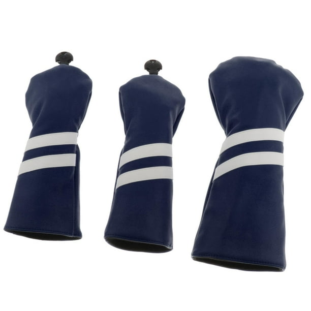 Juego de 3 fundas de madera para cabeza de driver con etiqueta n. degree Accesorios Equipo Azul real