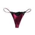 Women Bikinis Breathable Thongs Sexy Thong Briefs Low Waist Panties