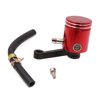 Red Aluminum Alloy Oil Reservoir Front Brake Clutch Tank Fluid Cup for Yamaha
