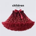 thumbnail image 1 of Falda de princesa con tutú transpirable y velo suave corto para mujer, falda de malla para niños, falda abullonada, falda plisada para mujer, 1 of 5