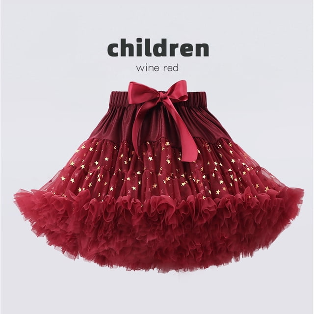 Falda de princesa con tutú transpirable y velo suave corto para mujer, falda de malla para niños, falda abullonada, falda plisada para mujer