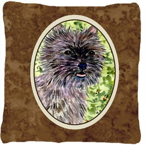 Carolines Treasures  Cairn Terrier Decorative Fabric Pillow
