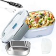 thumbnail image 1 of Electric Lunch Box For Auto Box Heater Warmer 2 In 1 With 1.5l,gray, 1 of 3