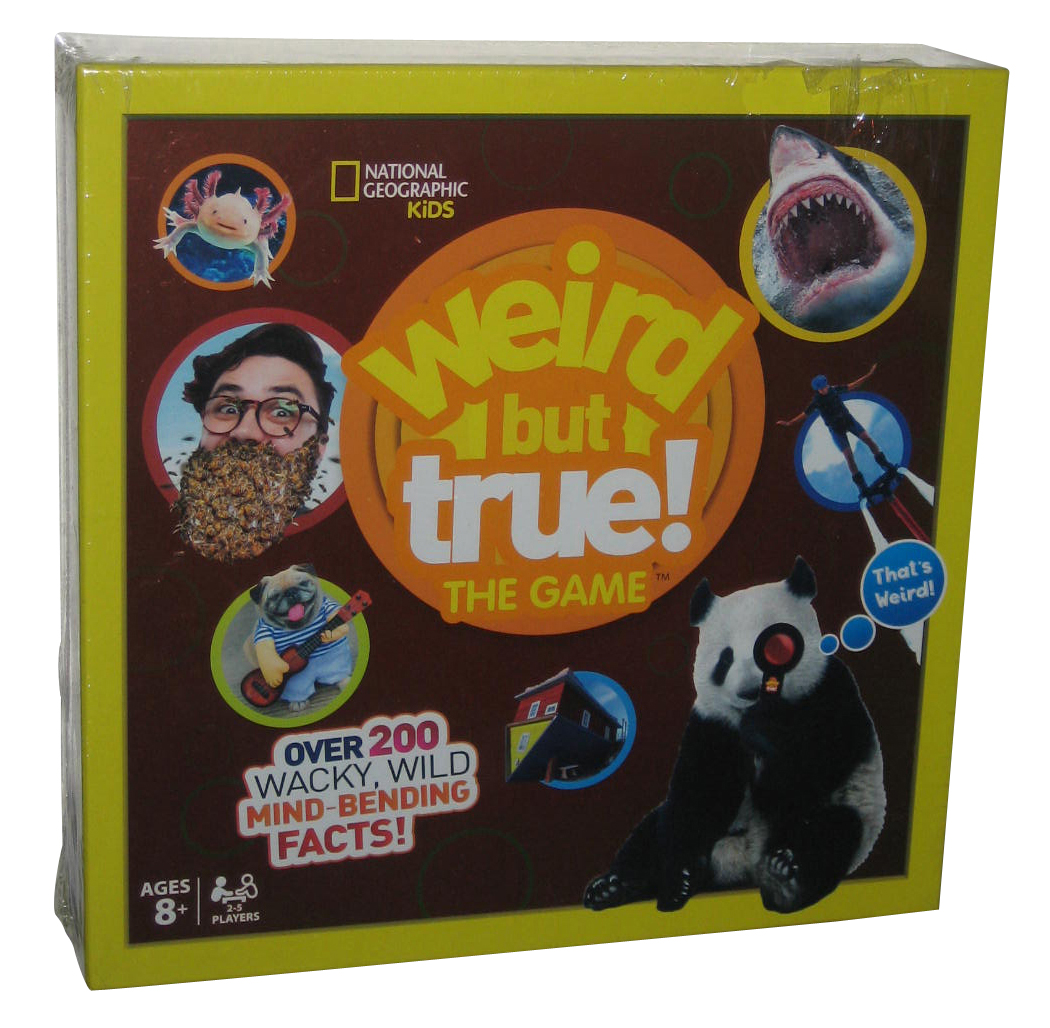 National Geographic Kids Weird But True Game Buffalo Games Mind-Bending Facts Game National Geographic Kids Weird But True Game Buffalo Games Mind-Bending Facts Game