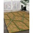 thumbnail image 3 of Ahgly Company Machine Washable Indoor Rectangle Transitional Saddle Brown Area Rugs, 5' x 7', 3 of 7
