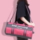 thumbnail image 3 of Equipaje de viaje portátil impermeable para deportes y gimnasio con compartimento para zapatos (rojo), 3 of 8