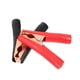 thumbnail image 3 of 2 terminales de batería para coche, acumulador, pinza de cocodrilo, adaptador de enchufe para encendedor (negro y rojo), 3 of 5