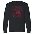 thumbnail image 6 of Straight Outta Arizona - Phoenix Football Long Sleeve T Shirt - Large - Black, 6 of 6