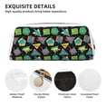 thumbnail image 4 of Uemuo Geometric Dinosaur Printed Leather Pencil Case, Pencil Pouch, Portable Pencil Bag, Pen Case for& Office, 4 of 7