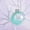 Green, variant on Christmas Balls 8cm Christmas Hangings Christmas Feather Decoration Balls Christmas Tree Decoration Balls Color Balls