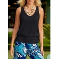 thumbnail image 3 of Sherrylily Summer Women Sleeveless Tunic Knit Tank Top Casual Camisole, 3 of 7