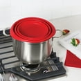 thumbnail image 2 of Better Houseware 732/R 4-Qt. Collapsible Silicone Colander (Red), 2 of 5