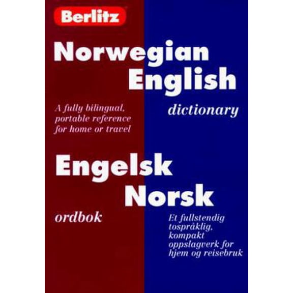 Pre-Owned Berlitz Norwegian/English Dictionary (Paperback) 2831563828 9782831563824