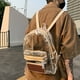 thumbnail image 5 of Mochila transparente, bolsa de almacenamiento de PVC impermeable, gran capacidad para educación y viajes, ligera y para estudiantes, ideal para hombres y mujeres, ideal para eventos en, 5 of 5