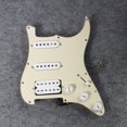 thumbnail image 3 of FLEOR Alnico 5 SSH Prewired Pickguard 3Ply Cream Loaded Pickguard Humbucker Pickup Set, 3 of 6