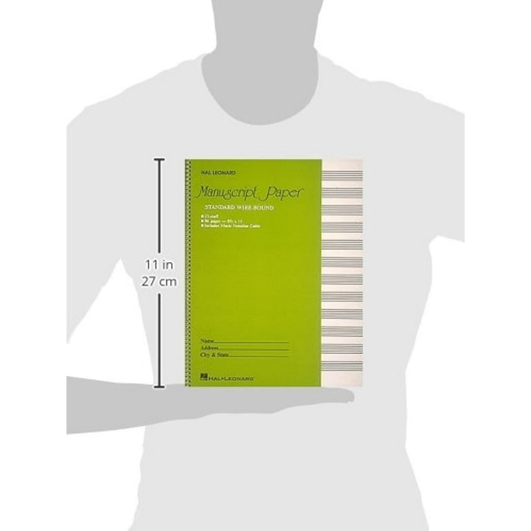 ナン・ゴールドウィン (Stern Portfolio Library)(洋書) Standard Manuscript Paper – Yellow Cover | 12 Staves Per