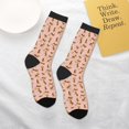 Boys Girls Crew Socks, Beagle Dog flower Breathable and Comfortable