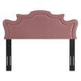 thumbnail image 3 of Evangeline Performance Velvet Twin Headboard, 3 of 7