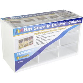 Interlocking Craft Storage Tilt Organizer 6 Bins 23 6 X4 5 X3 6