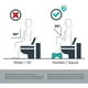 thumbnail image 3 of Mejore su rutina de baño, taburete portátil para sentadillas de 7", promueve la salud del colon, base antideslizante, diseño que ahorra espacio, soporte resistente para uso familiar, 3 of 7