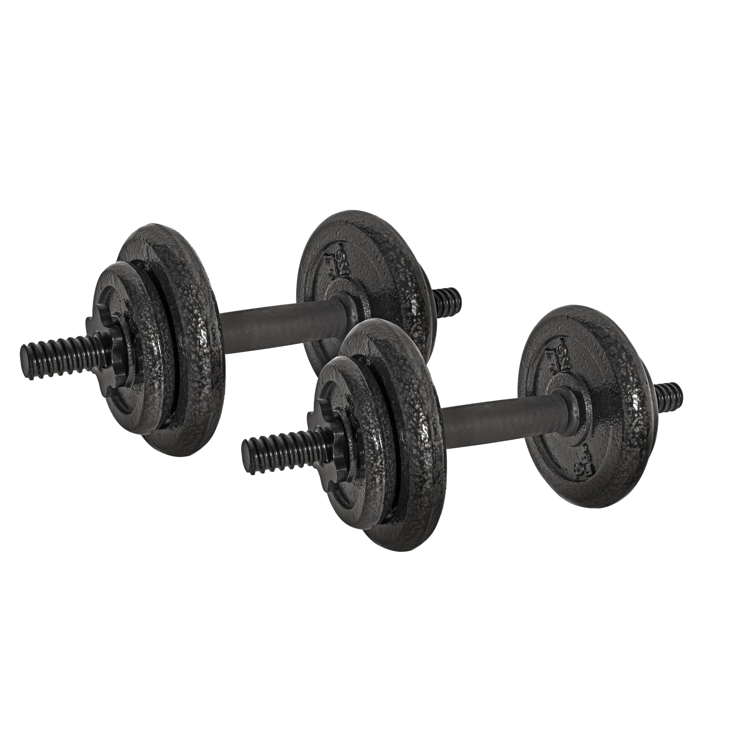 CAP Barbell 40lb Adjustable Cast Iron Dumbbell, Pair