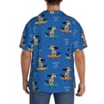 thumbnail image 3 of Kdxio Men's Hawaiian Shirt for Men Short Sleeve Shirt Skater Dog Summer Casual Holiday Beach Button Down T-Shirts, 3 of 5