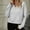 Gray, variant on Oplxuo Women's Half Zipper Fleece Sweatshirts Fall Winter Basic Color Solid Long Sleeve Loose Casual Pullover Hooded Tops