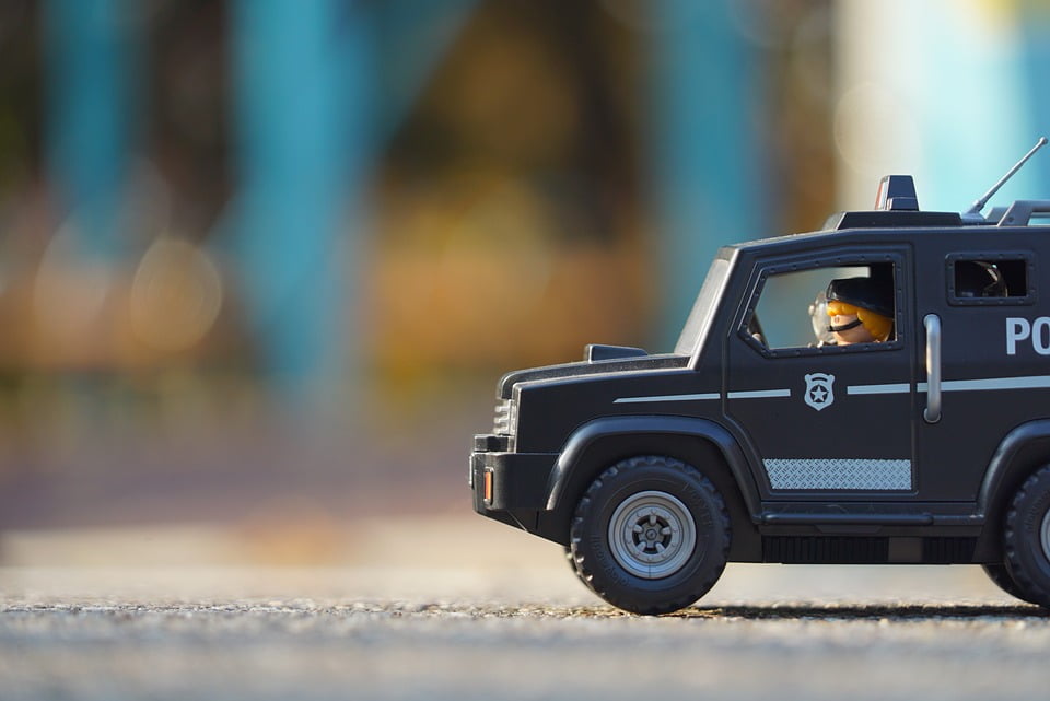 playmobil police car walmart