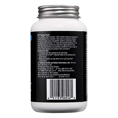 3M Silicone Paste, 08946, 8 oz, Clear