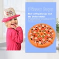 thumbnail image 5 of HLONK Childrens Kids Pizza Slices Toppings Pretend Dinner Kitchen Play Food Toy Gift, 5 of 5