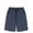 Dark Blue, variant on Puyaiuu New 2025 Shorts for Women Plus Size Casual Solid Shorts High Elastic Waist Tie Front with Pocket Lightweight Women Shorts Plus
