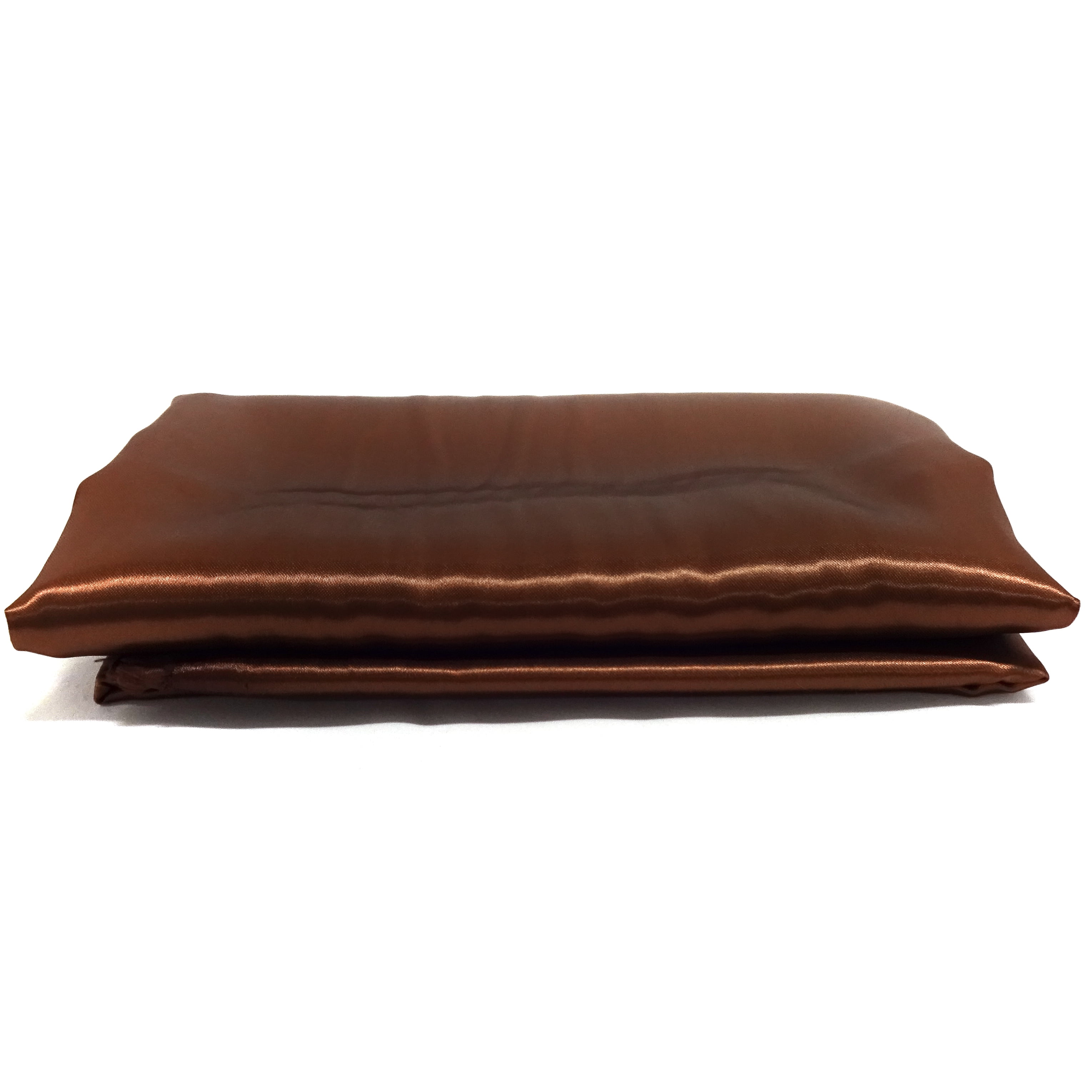 Shason Textile (3 Yards Cut) Special Occasion Costume Satin, Chocolate, Available In Multiple Colors